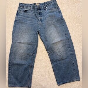 Madewell Darted Barrel Jeans